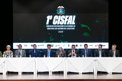 ALMT promove o 1º Congresso Internacional de Segurança de Fronteiras do Brasil